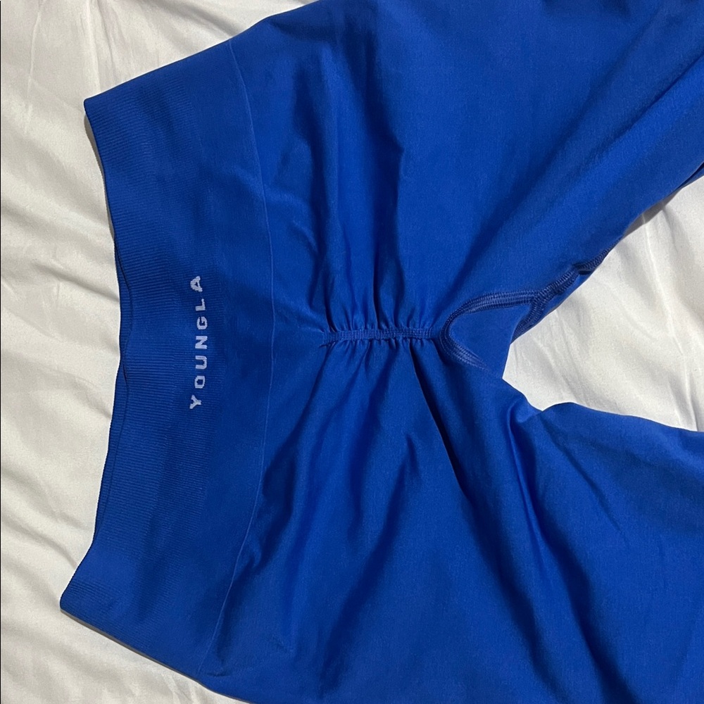 Youngla Vibrant Blue Kids Leggings - image 2